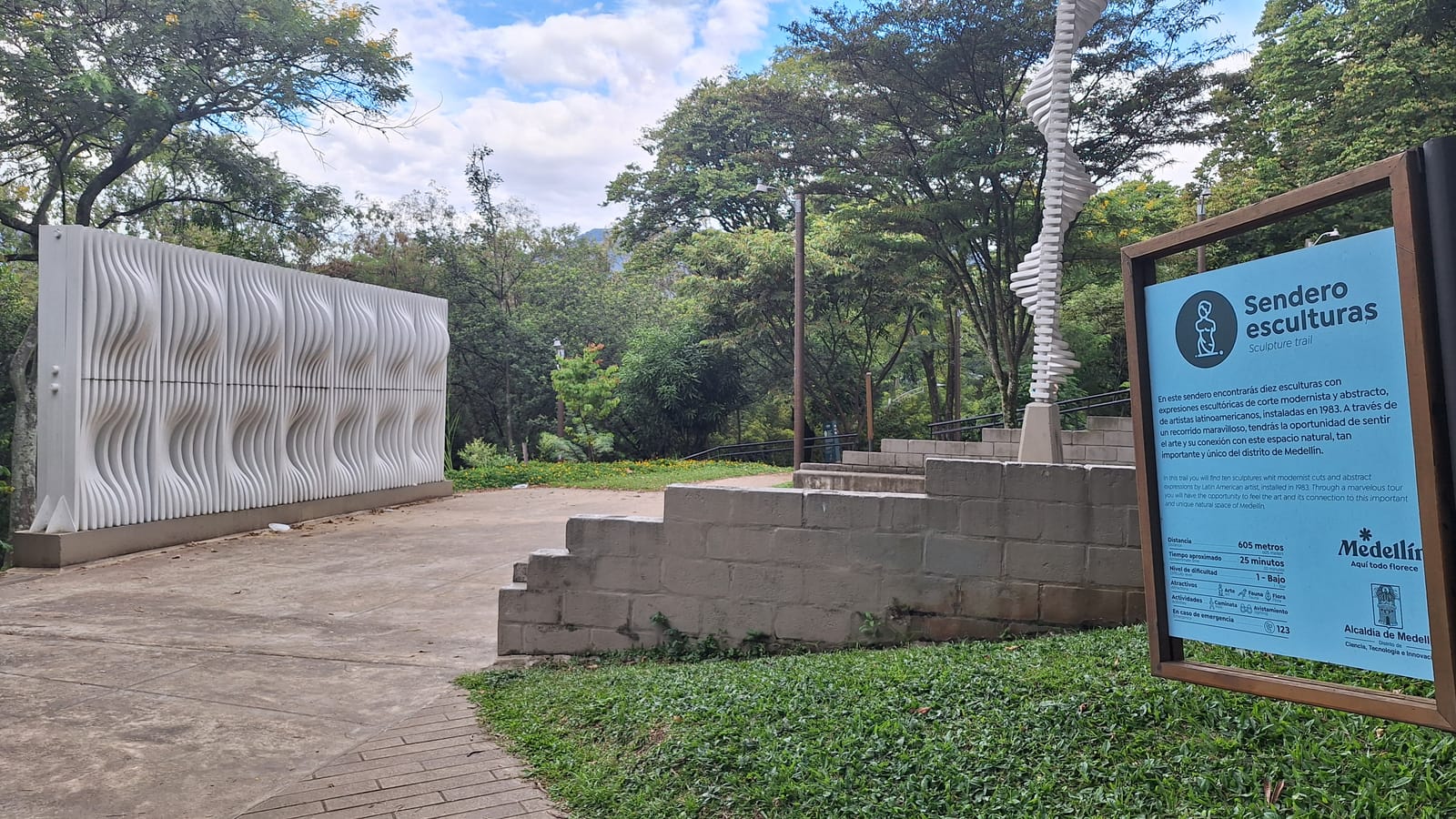Elementos de Paisaje de la Ciudad - Cerro de Nutibara Sculpture Park, Medellín